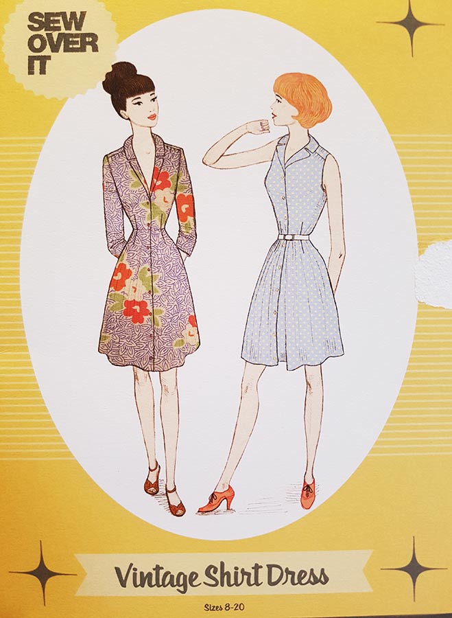 Sew Over It Vintage Shirt Dress Front
