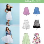 Simplicity K1200 Skirt Front